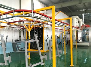 實木家具靜電自動噴漆涂裝設備,涂裝生產線